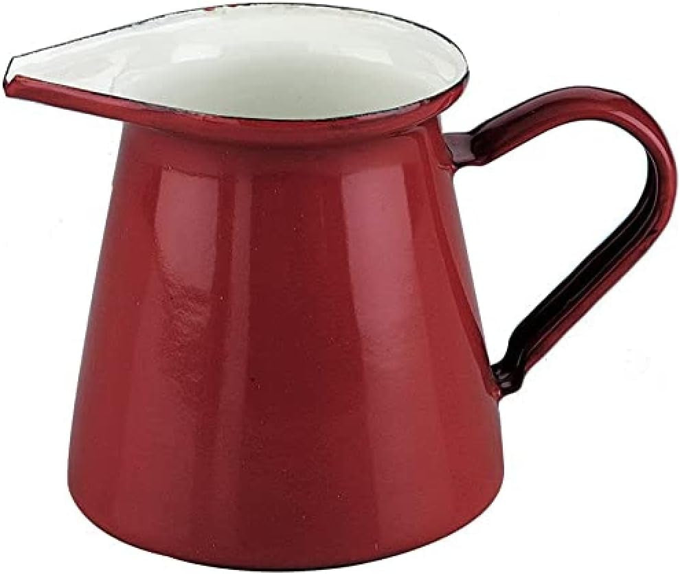 910550 – Bicchiere da latte rosso, porzioni da 0,50 litri.