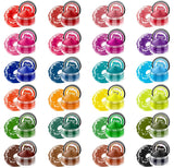 Colorante alimentare in polvere - 24 coloranti alimentari altamente concentrati coloranti alimentari vivaci per torte, macarons, fondente, dolci al forno, glassa, crema al burro, biscotti - 2 g (ciascuno)