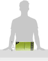 250 tovaglioli 3 veli 1/4 pieghe 33 cm x 33 cm verde mela (confezione da 2)