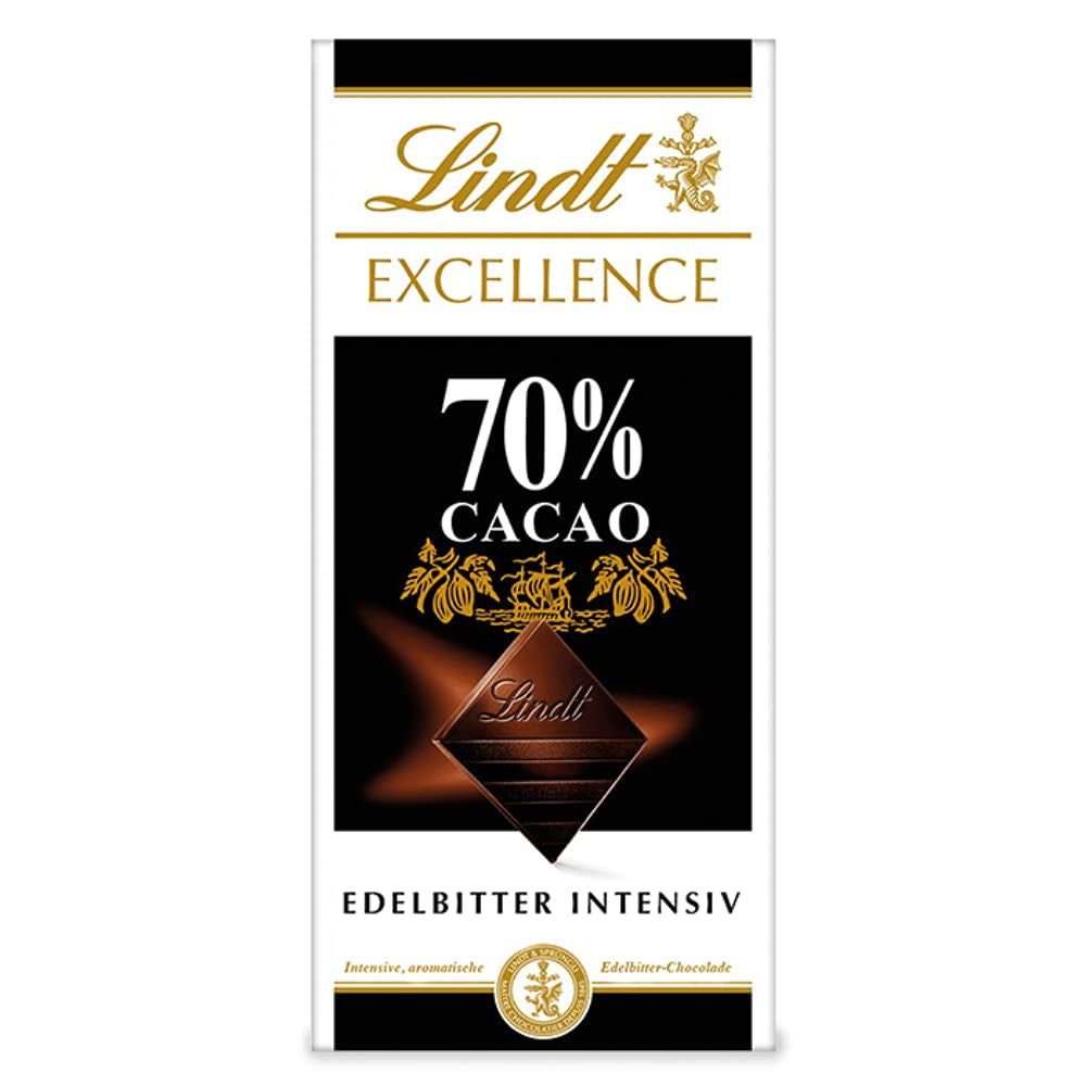 Cioccolata Lindt | Tavoletta EXCELLENCE Cacao 85% | 100 g| Cioccolato Extra Fondente | Tavoletta di cioccolato vegana