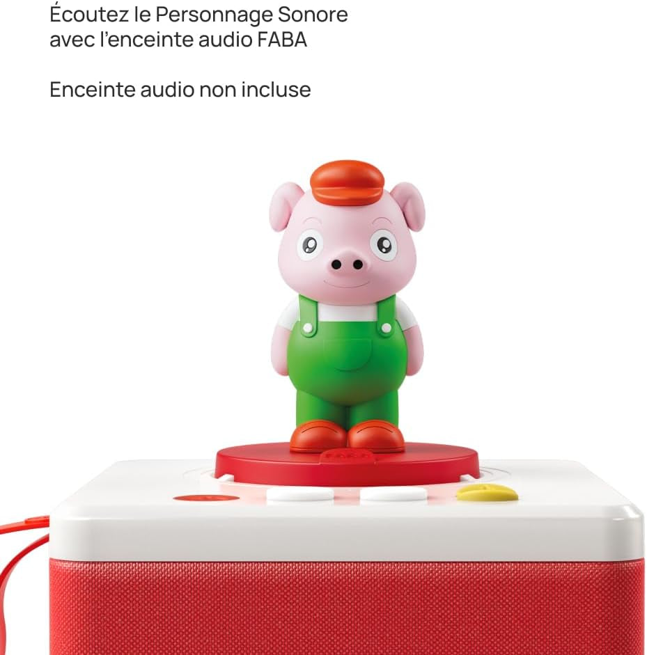 Figura sonora I tre porcellini - storie con suoni - giocattolo, contenuto pedagogico, versione francese, bambini dai 4 ai 6 anni Bebe Toys Naty Shop