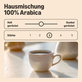 di Amazon Kaffeebohnen, Mittlere Röstung, 100% Arabica, Amaretto, 2kg (2 Packungen mit 1kg)