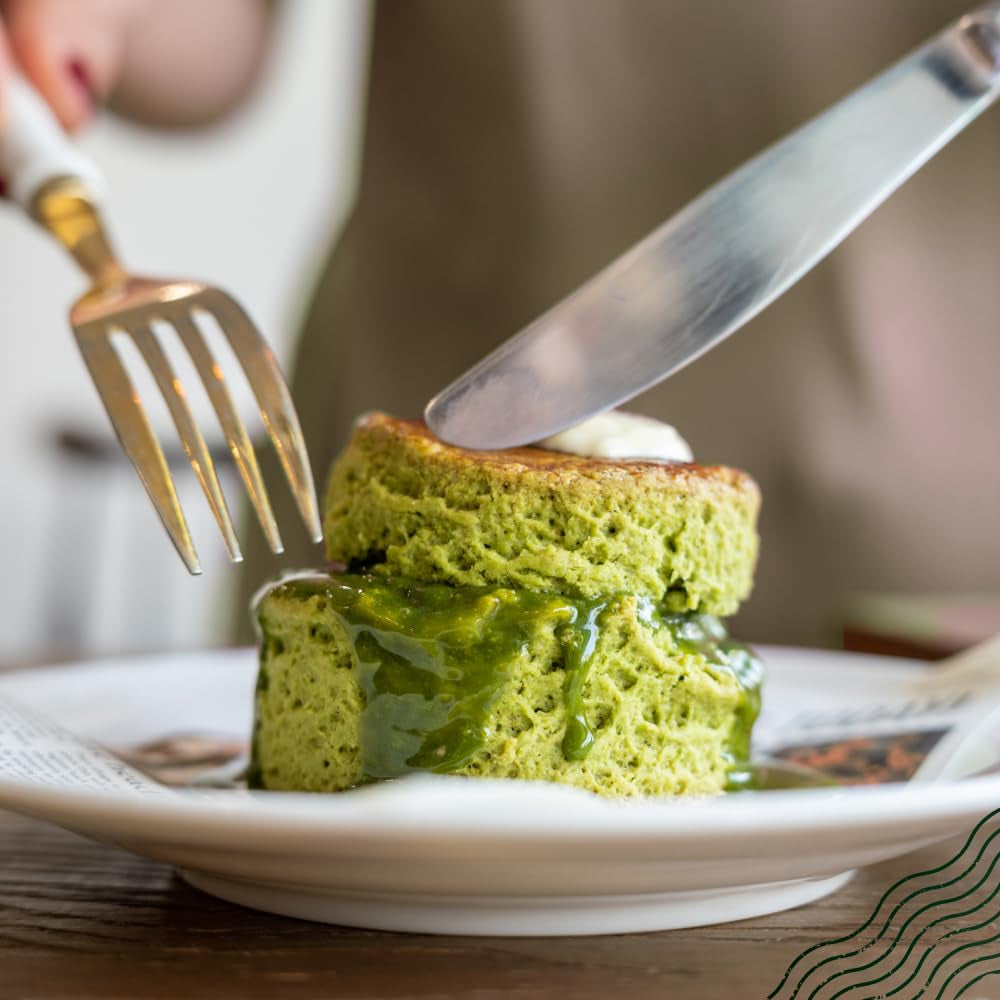 Naturalebio BIO Tè verde in polvere 100 g. Per cucinare e cuocere al forno. Matcha originale giapponese. Tè verde dal Giappone, vegano, senza glutine e non OGM. Prodotto biologico naturale.