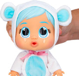 Cry Babies Loving Care Kristal bambola, bambola Kristal Loving Care con 3 accessori per giocare con il dottore, assistenza infermieristica, piangere con lacrime vere, giocattolo per bambini di 18 mesi