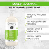 SANTE Cosmetici Naturali Gel doccia rinfrescante al profumo di agrumi, 950 ml Doccia e bagno Naty Shop
