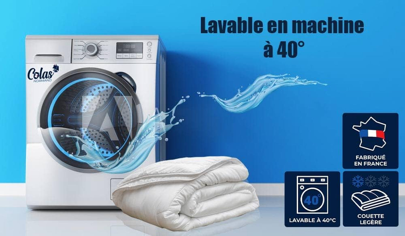 COLA NORMANNA | Trapunta leggera, 200 X 200 cm, cotone biologico, imbottitura riciclata Trapunte e trapunte Naty Shop