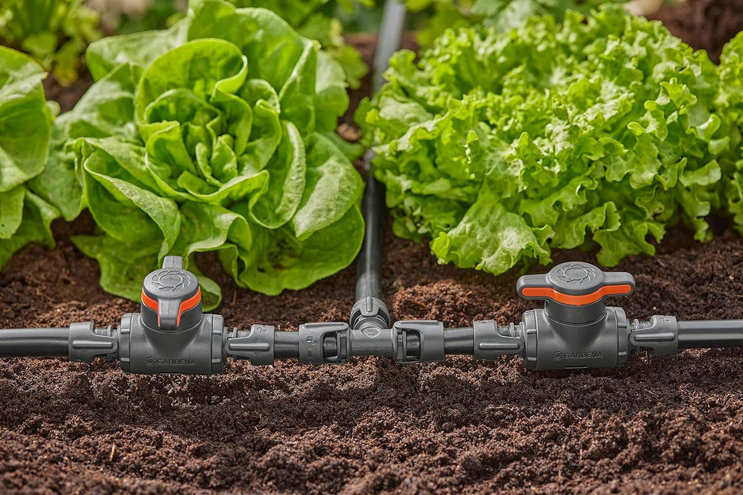 Gardena Sistema di irrigazione Micro-Drip Raccordo a T 13 mm (1/2"): Connettore per tubi di alimentazione da 13 mm, diramazione a T, irrigazione automatica, riutilizzabile (13201-20)