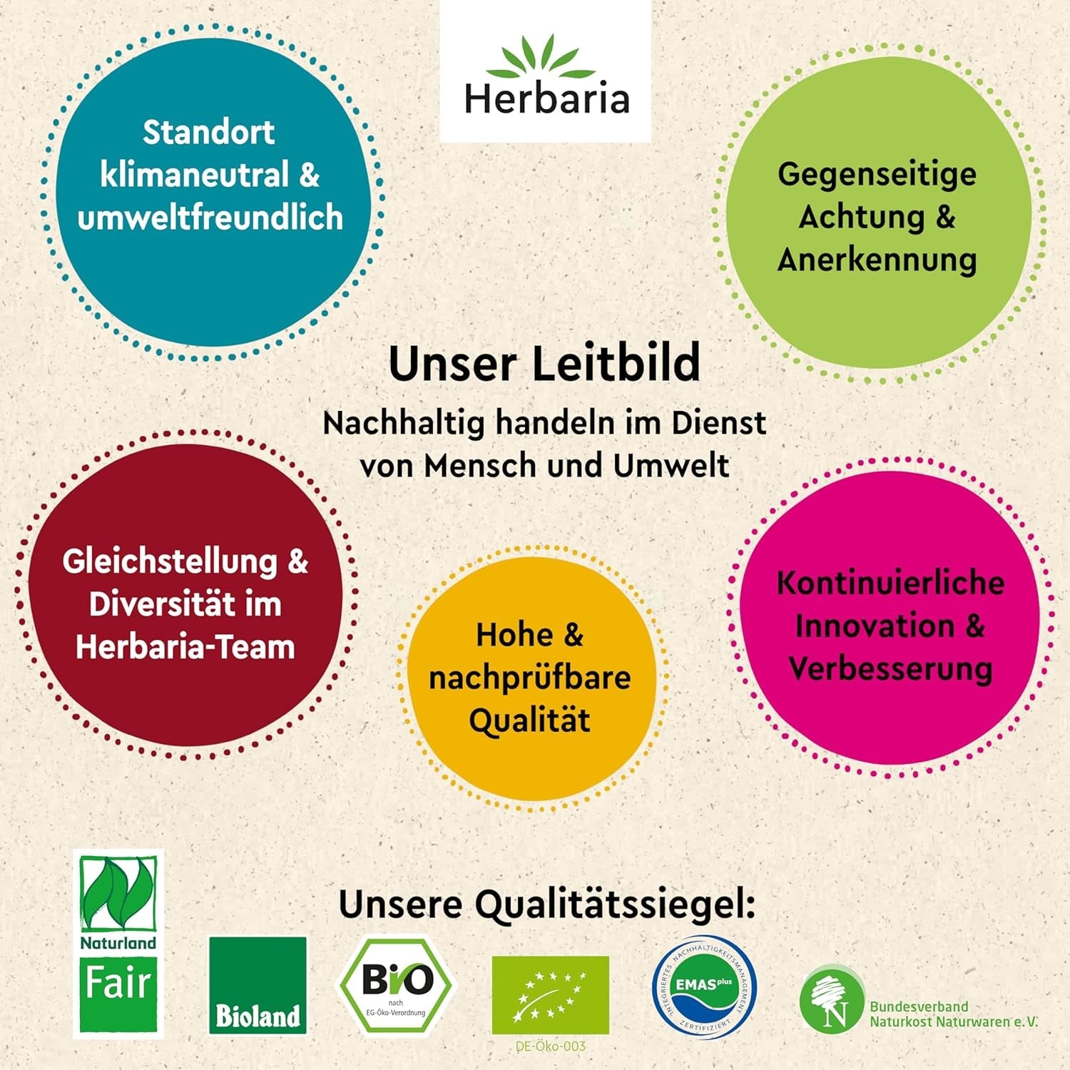 Herbaria Wilde Hilde bio 100g M-Dose-fertige Bio-Gewürzmischung - Saladgewürz für ausgefeilte Salade - mit erlesenen Ingredient - in nachhaltiger Aromaschutz-Dose