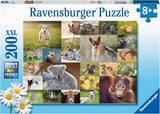 Ravensburger Puzzle per bambini - 13353 Simpatici animali per bambini - Puzzle da 200 pezzi per bambini dagli 8 anni in su Puzzle Naty Shop Titolo predefinito