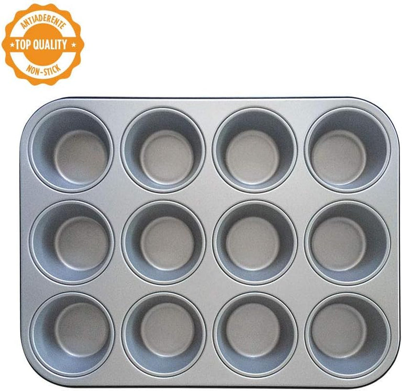 0062750 teglia per 12 muffin Stampi e teglie Naty Shop