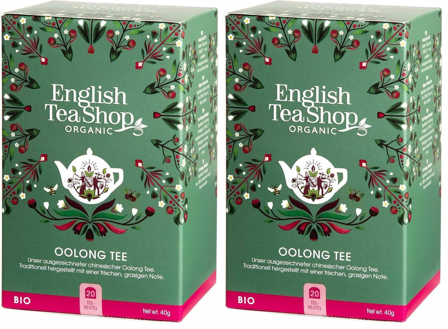 Negozio di tè inglese - Thé Oolong Bio (confezione da 2)