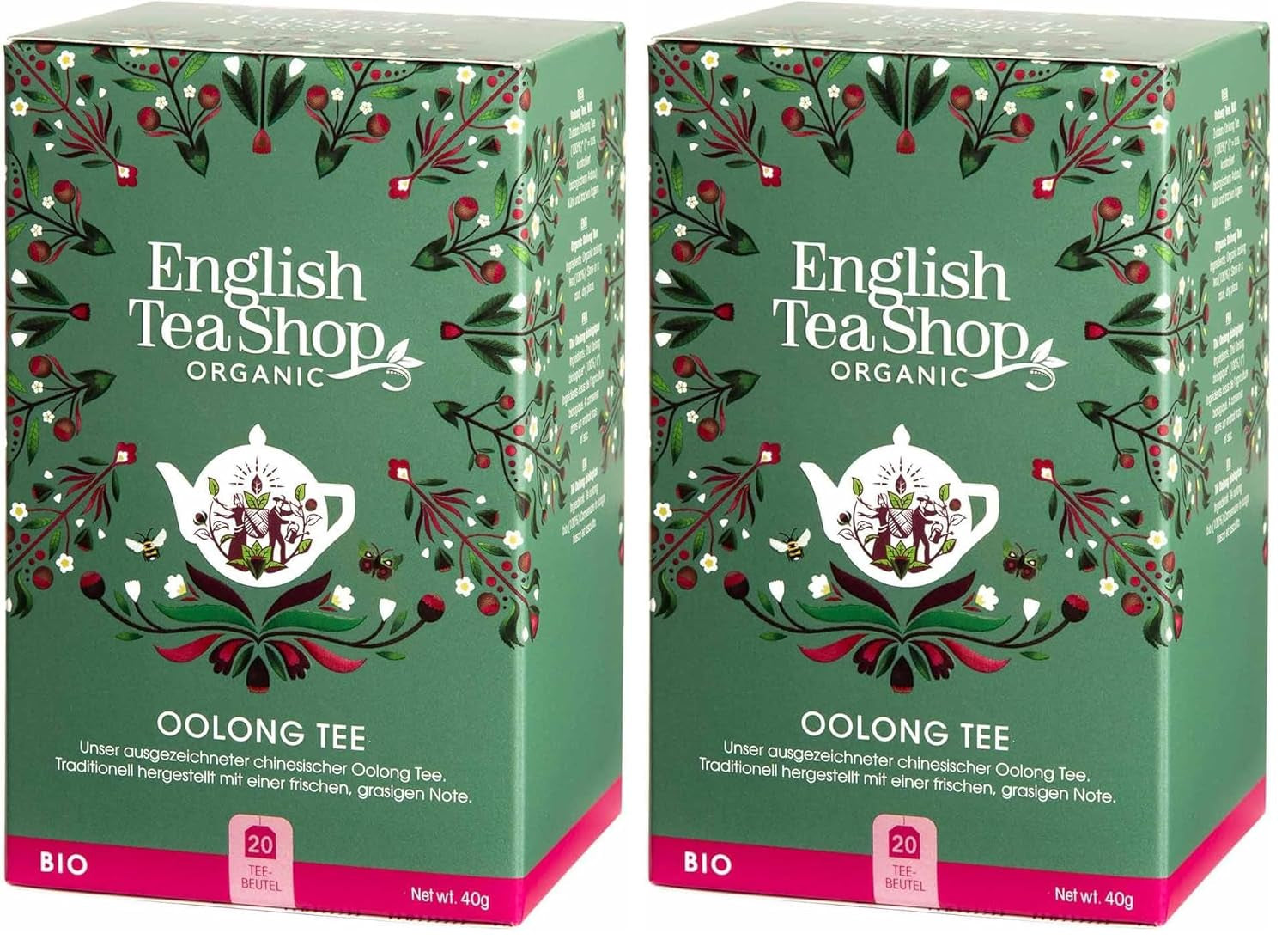 Negozio di tè inglese - Thé Oolong Bio (confezione da 2)