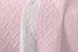 LISO - Copriletto per 105 cm - Copriletto Bouti - Primavera ed Estate - 200X260 cm - Letti e coperte rosa Besuche den Degrees home-Store