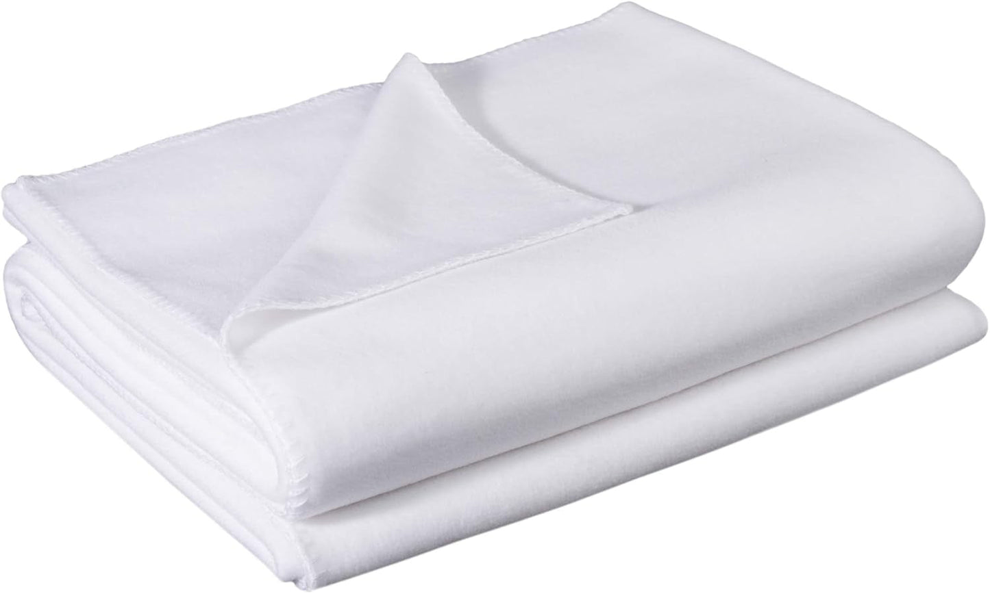 Coperta Zoeppritz colore: Rosso, Realizzata in 65% poliestere, 35% viscosa, Dimensioni: 160X200 Cm, 103291-235-160X200 Zoeppritz Beds and Covers Since 1828 000 Bianco 160X200 Cm