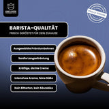 KING'S COFFEE - AMESTEC RS ESPRESSO - 1 kg di chicchi di caffè forti e aromatici - caffè a bassa acidità - caffè in grani interi - torrefazione in piccoli lotti dall'Italia - chicchi di caffè espresso per macchine completamente automatiche e macchine portafiltro