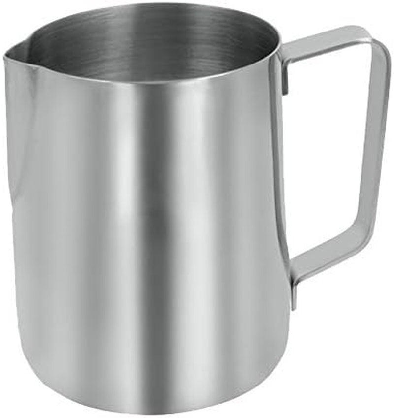 Tazza da latte, acciaio inossidabile, argento, 6 x 6 x 7 cm