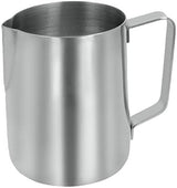 Tazza da latte, acciaio inossidabile, argento, 6 x 6 x 7 cm