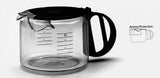 Macchina per caffè espresso Braun KF 47 BK - Macchina per caffè espresso con filtro e caraffa in vetro per caffè filtro classico, caffè aromatico grazie al sistema OptiBrew, sistema antigoccia, spegnimento automatico, nero