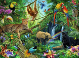Ravensburger Puzzle per bambini - 12660 Animali nella giungla - Puzzle con animali per bambini dagli 8 anni, con 200 pezzi in formato Xxl Puzzle Naty Shop