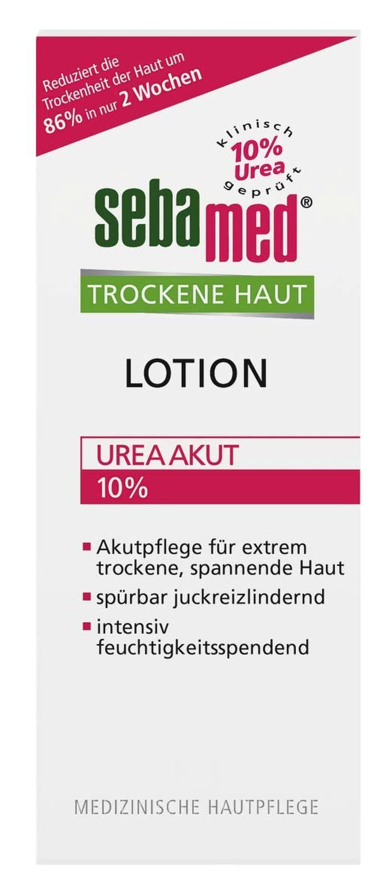 Sebamed Urea Akut, allevia visibilmente la sensazione di tensione, ruvidità e prurito, 200 ml Doccia e Bagno Naty Shop