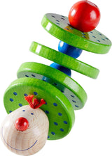 HABA 1068 - Giocattolo da afferrare Flapsi, Gioco gioioso per neonati e bambini piccoli, in legno a partire da 6 mesi, Giocattolo per la motricità con sonaglio Giocattoli per bambini Naty Shop Titolo predefinito