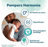 Pannolini Pampers Harmony taglia 2, 204 pannolini, 4kg-8kg, protezione delicata della pelle con protezione Pampers al 100%