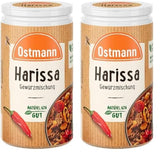 Ostmann Gewürze - Harissa Gewürzmischung | Sciarfes orientalisches Gewürz für Geflügel, Fleisch, Gemüse oder Couscous | 35 g in Der Streudose