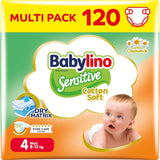 Pannolini per bambini Sensitive taglia 4, Maxi (8-13 kg), 20 pezzi