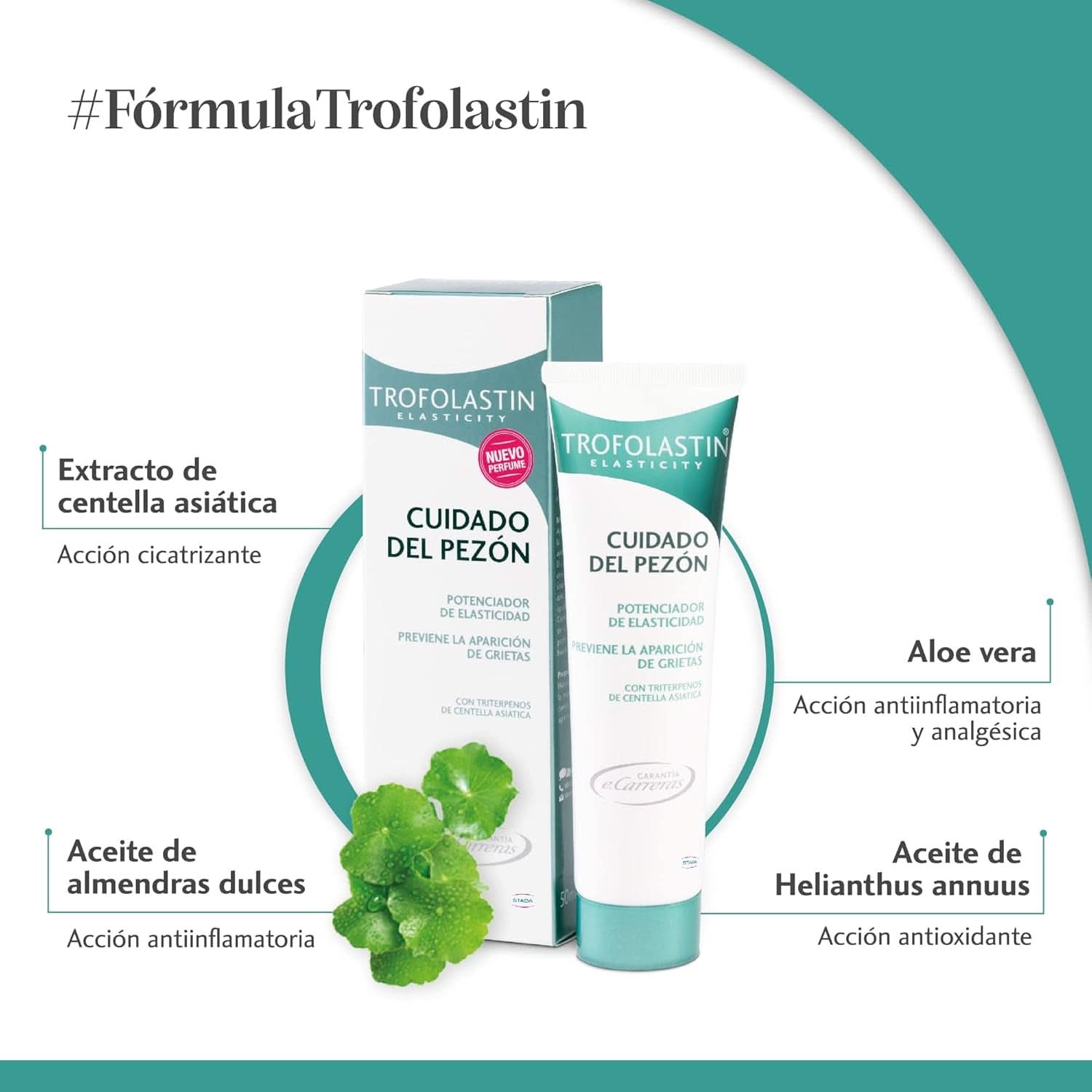 Novartis TROFOLASTIN Elasticity Accessori per la cura del capezzolo Alimentazione e allattamento Bebe Naty Shop
