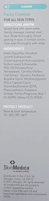 SkinMedica Facial Cleanser - schiuma detergente per pelli normali o secche e perfetta come detergente Naty Shop