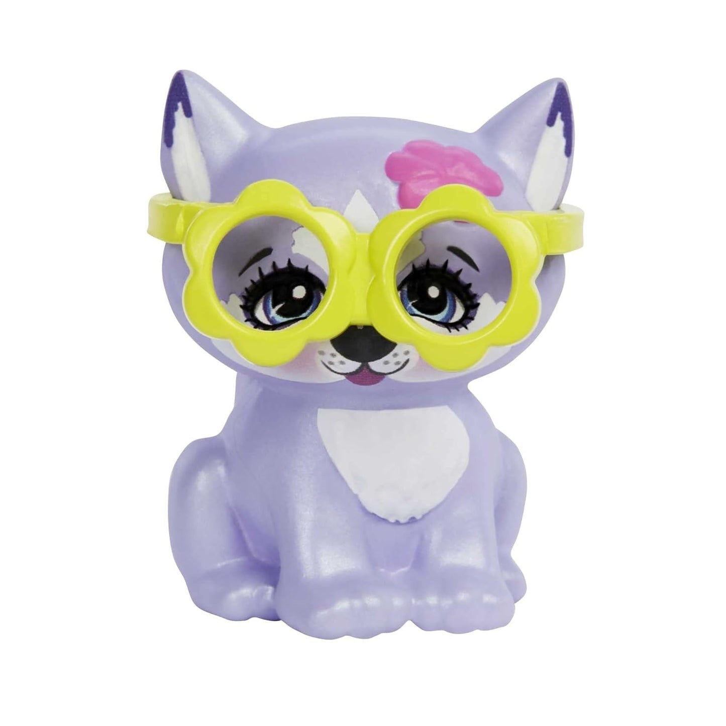 Enchantimals HHB90 - Bambola Hadley Husky (circa 15 cm) e cane da slitta, bambola piccola con gonna e accessori staccabili, ottimo regalo per bambini dai 4 anni in su