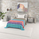 Trapunta estiva stampata fantasia, imbottitura in poliestere, Petali, 260X270Cm Trapunte e Trapunte Naty Shop Rainbow 170X270Cm