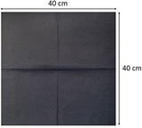 SER4230239 Tovagliolo 40 X 40, 2 veli, 1/4 piega, 100 tovaglioli, 2 veli, bordo liscio, blu
