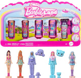 Barbie Mini Barbieland Set di 5 bambole Fashionistas, ca. Set collezione a sorpresa di mini bambole alte 3,8 cm con maniche di rossetto (gli stili possono variare), JBD26 Naty Shop Dolls Confezione da 4
