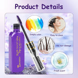 5 colori tinture per capelli temporanee cera per capelli colorata mascara per capelli tintura per capelli temporanea mascara per ragazze e donne tintura per capelli lavabile gesso adatto per compleanni cosplay fai da te Halloween tinture per capelli Naty Shop