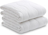 Gradi Casa - 4 Estaciones - Trapunta nordica, 180 Cm, 2 trapunte. Inverno: Fibre 270 G/M2; Piumini e Trapunte Estivi 170 Gr/Mq-260X240 Cm Naty Shop Letto Bianco 180 Cm