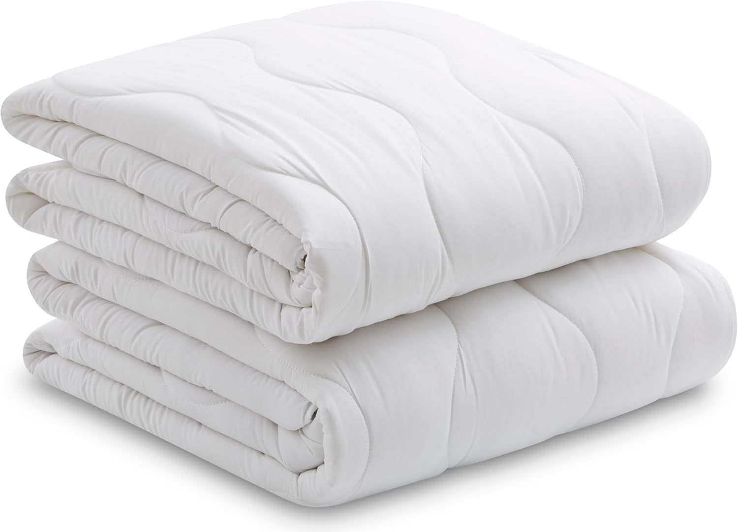 Gradi Casa - 4 Estaciones - Trapunta nordica, 180 Cm, 2 trapunte. Inverno: Fibre 270 G/M2; Piumini e Trapunte Estivi 170 Gr/Mq-260X240 Cm Naty Shop Letto Bianco 180 Cm