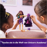 Unicorn Academy Deluxe Ballo in maschera Sophia - bambola da 24 cm della popolare serie Netflix con 2 abiti, travestimento classico e gioco di ruolo, dai 4 anni in su Naty Shop Dolls