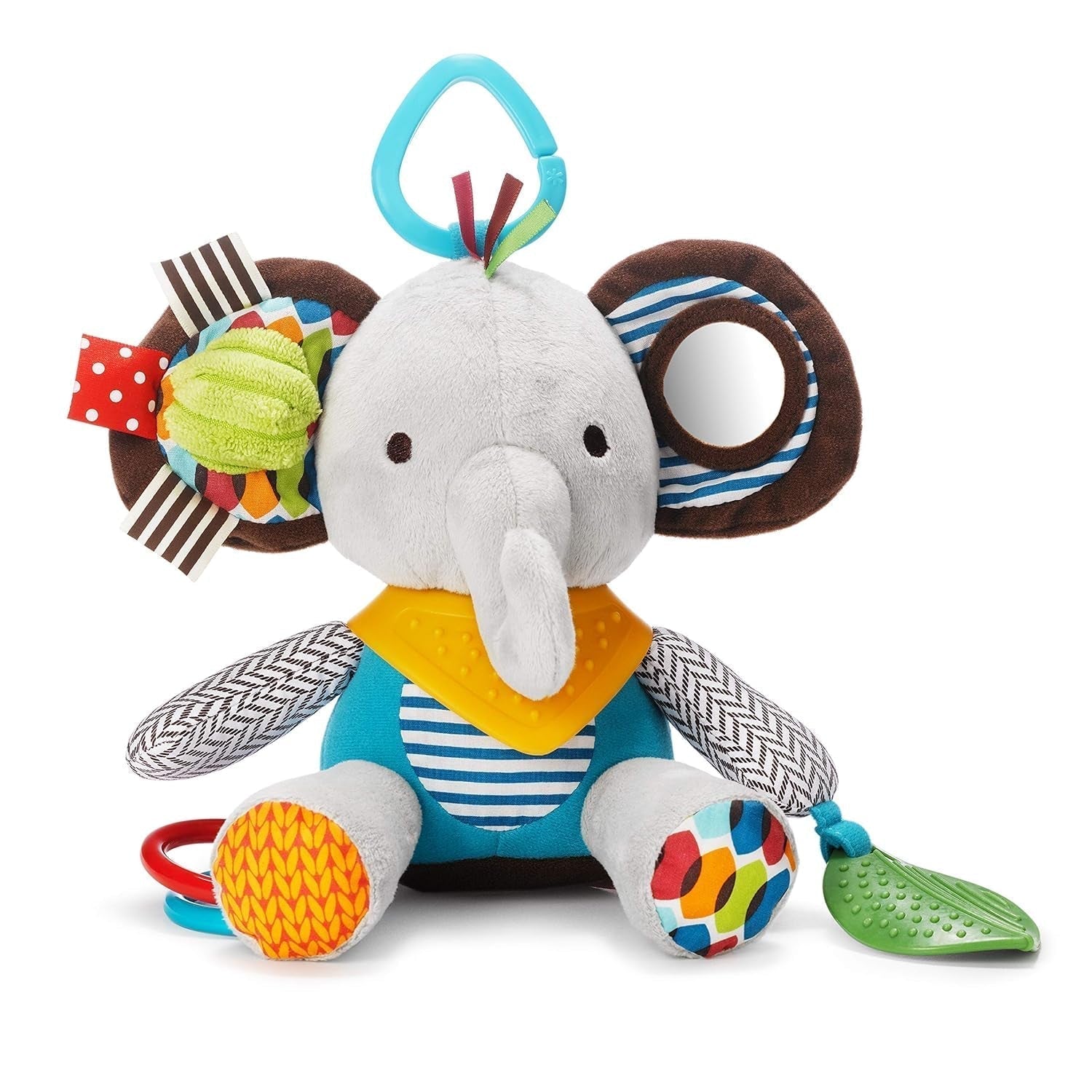 Skip Hop Bandana Buddies Activity Toy, Peluche per neonati e bambini, Multicolore, Elefante Baby Toys Naty Shop Elefante