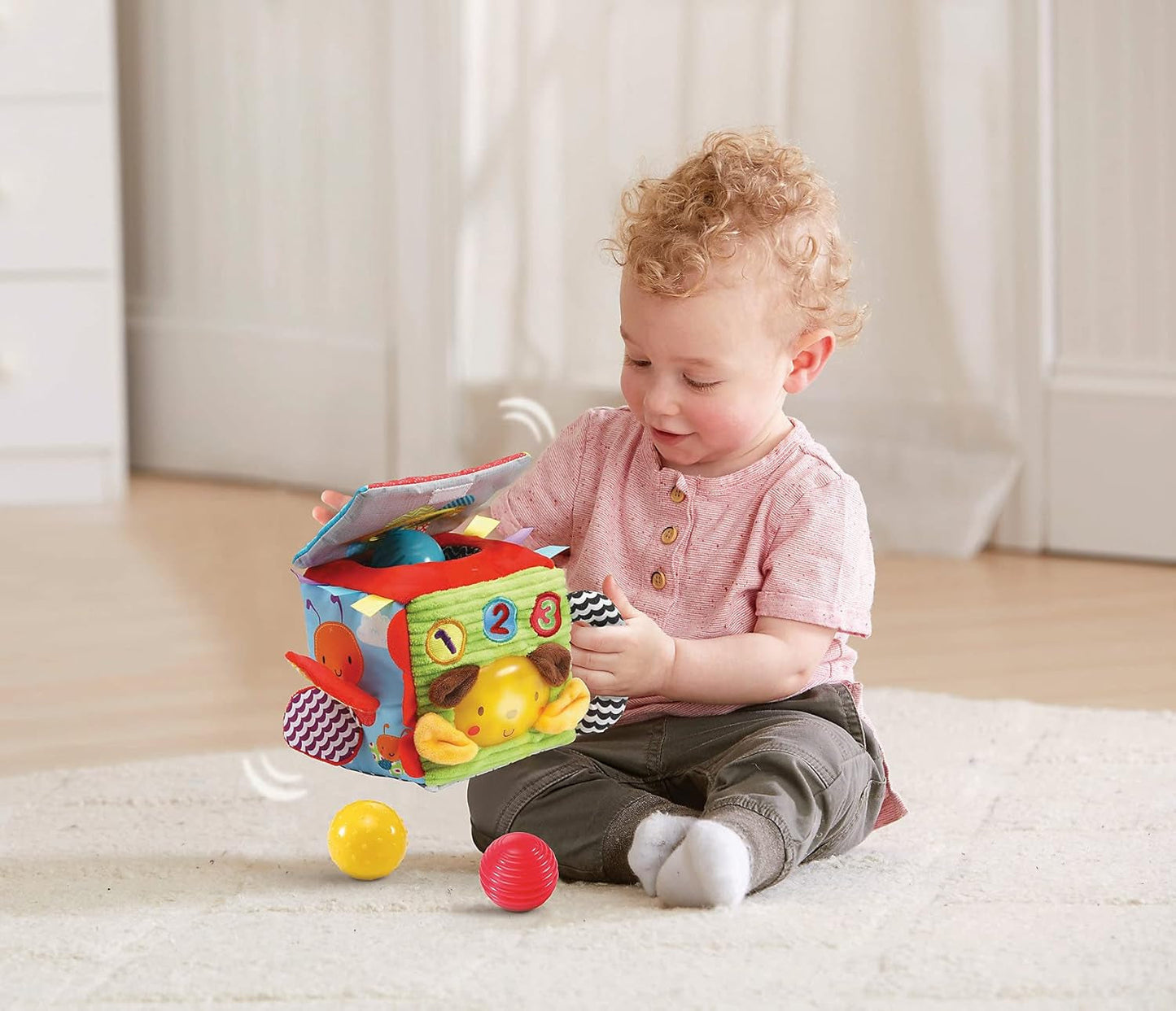 Vtech 80-528204 Peluche cubo 1-2-3 per bambini Jucarii Bebe Naty Shop