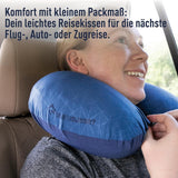 Sea to Summit - Cuscino di supporto lombare Eros Premium - Cuscino di supporto gonfiabile - Sollievo per la schiena - Materiale poliestere 50D - Borsa da viaggio compatta - Servizio, viaggi ed escursioni in auto - Blu navy - 93 g