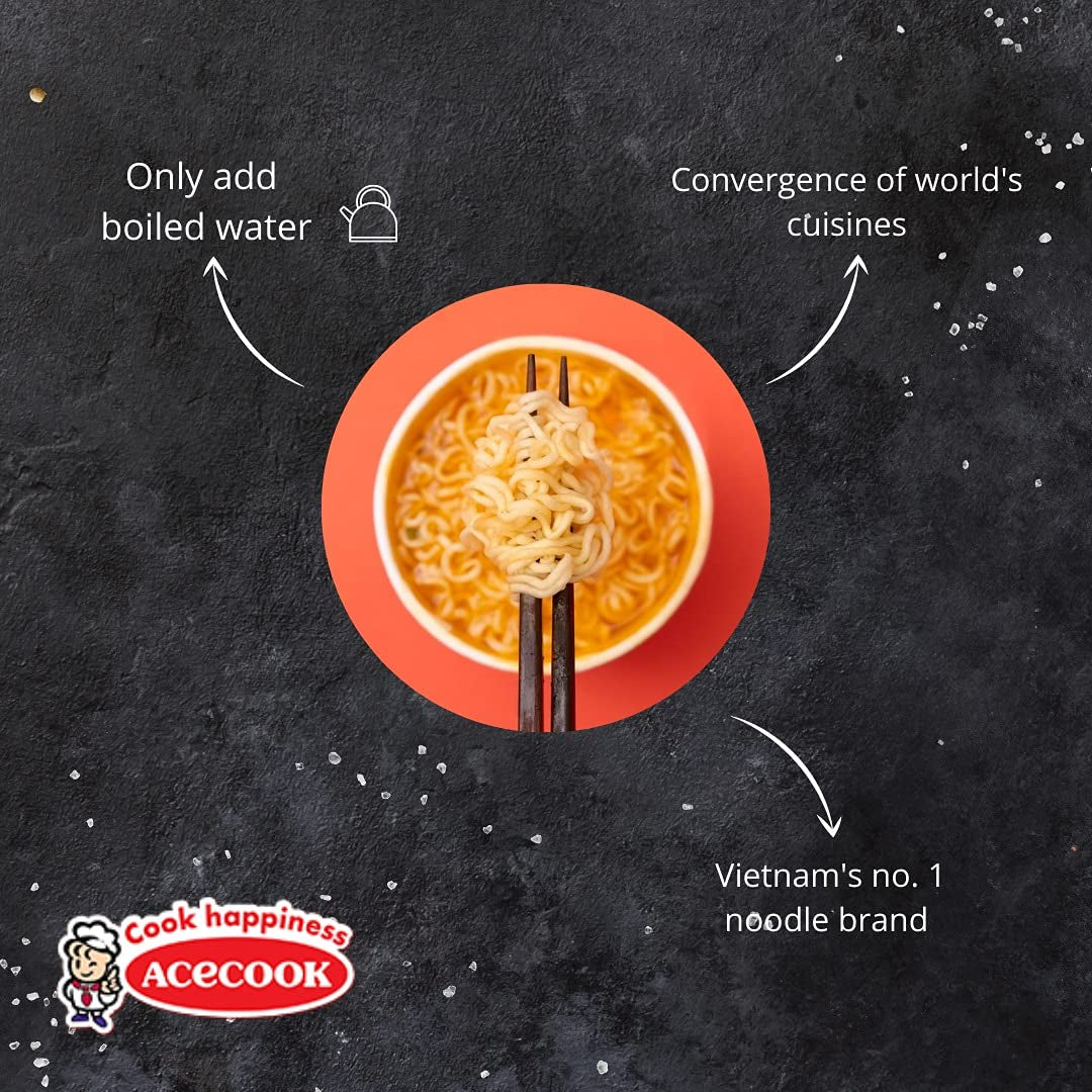 - Noodles istantanei in vetro GD con carne di maiale - (1 x 57g)