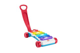 Fisher-Price Xilofono gigante luminoso - strumento musicale elettronico da trascinare con canzoni con contenuti didattici, per bambini, a partire da 9 mesi, multicolore, versione: francese, HJK40 Jucarii Bebe Naty Shop Francese