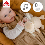 Carillon Fehn pecora per addormentare il bambino - peluche con attacco - canzone per addormentare "la ninna nanna di Brahms" - giocattolo per bambini da viaggio e a casa - giocattoli musicali per neonati e bambini Bebe Naty Shop Toys