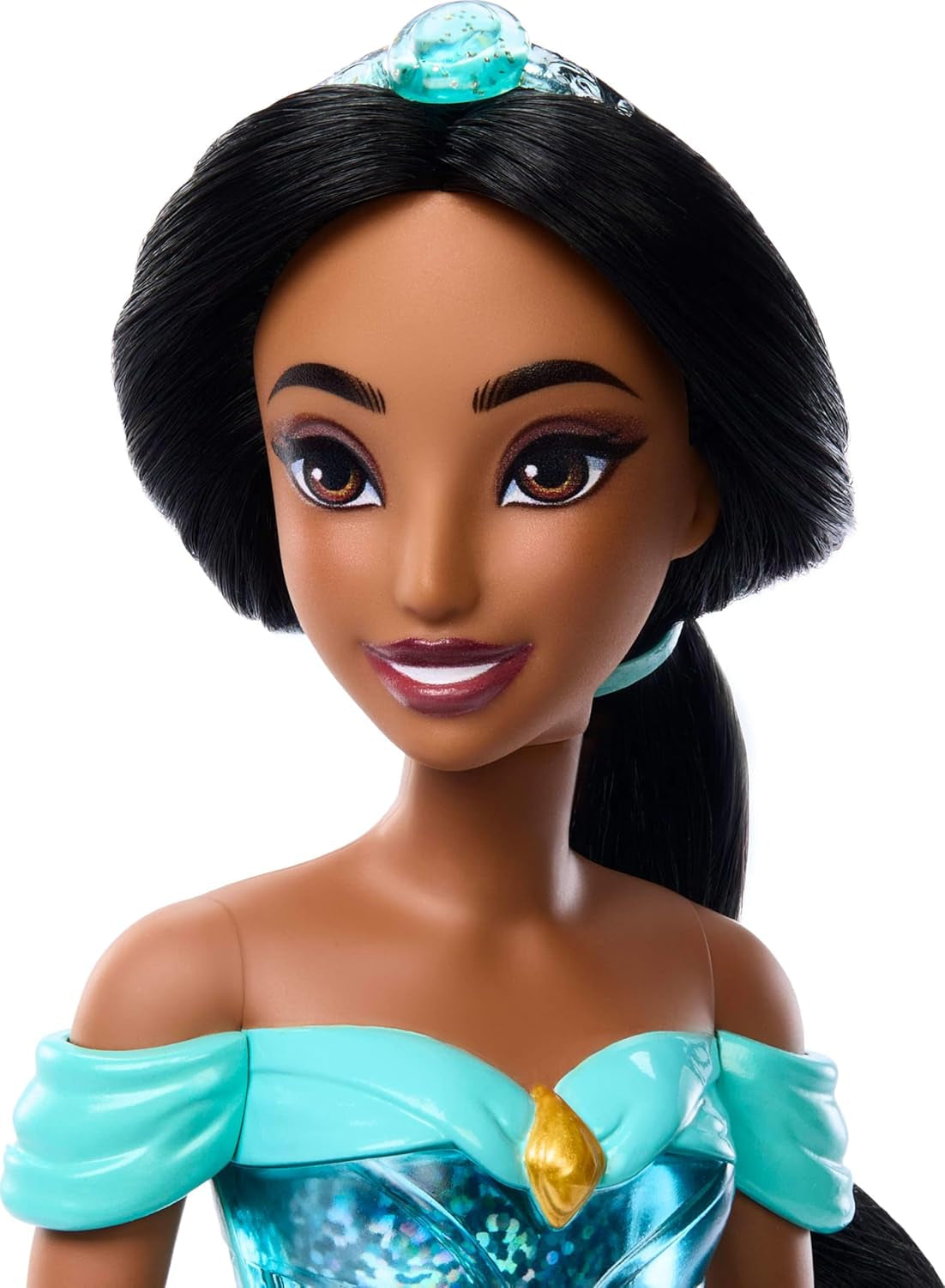 Mattel Disney Princess Toy Jasmine bambola articolata alla moda con vestiti scintillanti e accessori regalo ispirato al film Disney per bambini HLW12