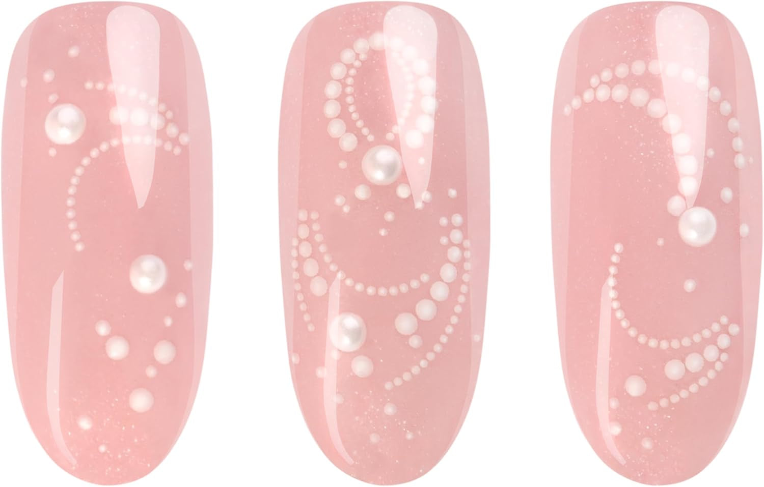 NÉONAIL Nagelstickers 3D - 61 Muster - Nail Charms - Nägel Selber Machen - Nails - Nageldesign - Accessori - Nailart - Nail Art Zubehör - Nagel Deko - Nagelschmuck - Dekoration Nageldesign - Weiß