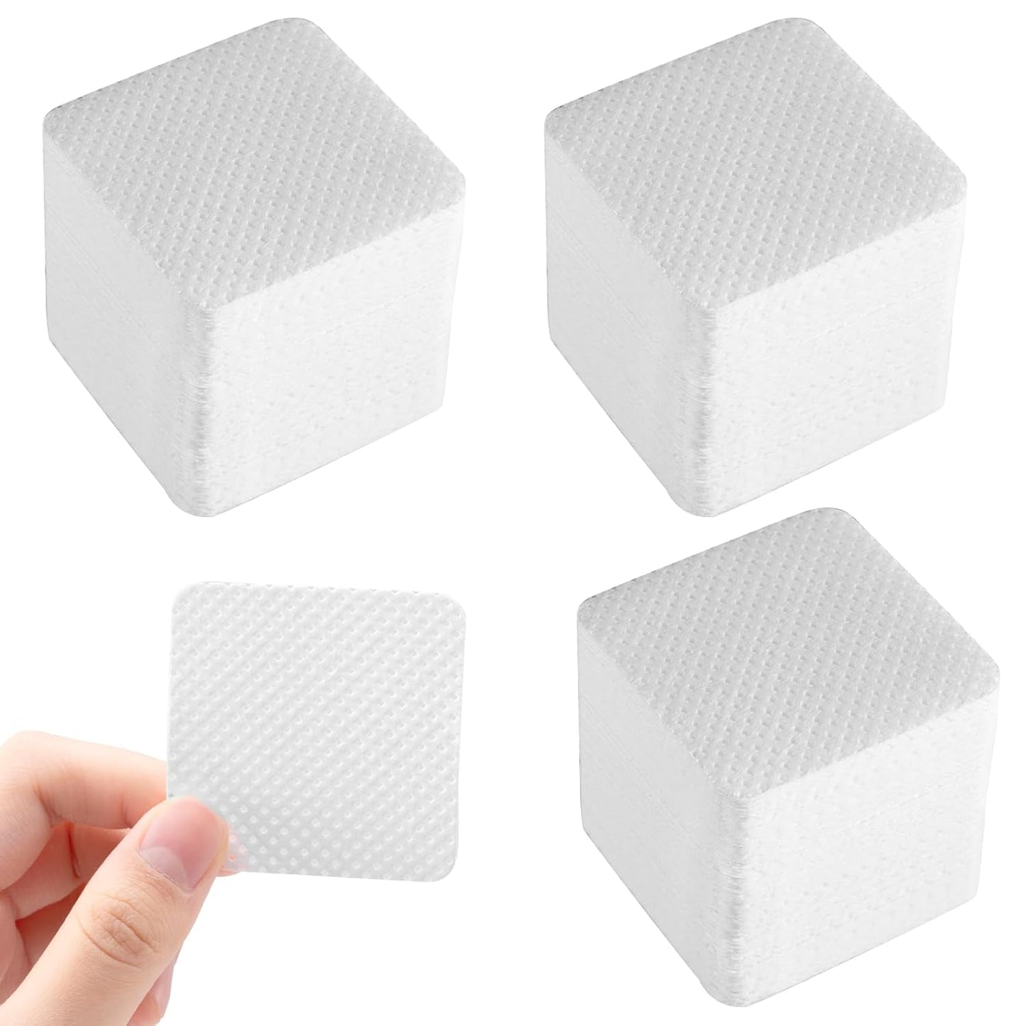 500 Smalto per unghie in gel, senza pelucchi, per rimuovere lo smalto, gel UV, manicure, pedicure - bianco