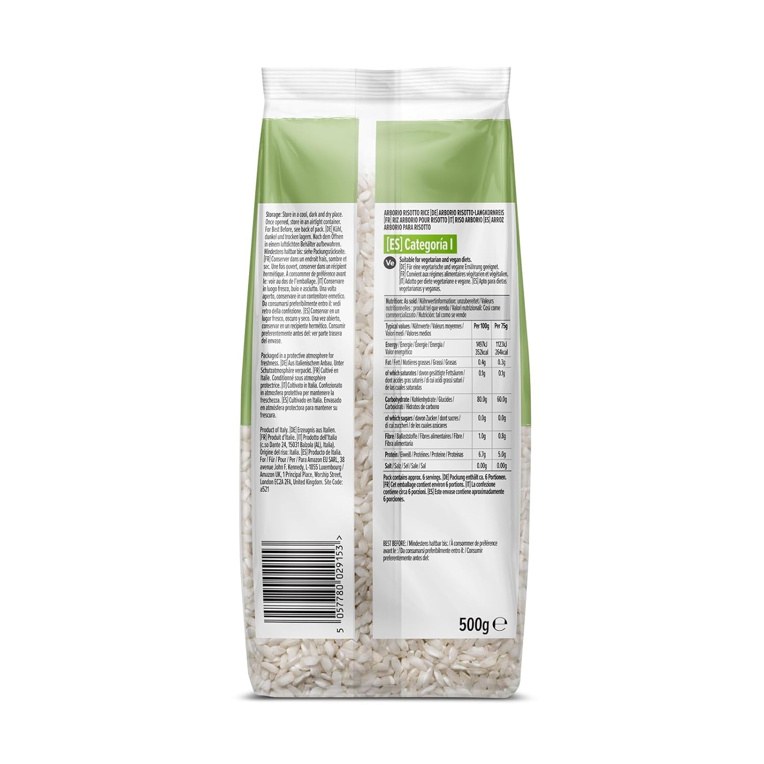 Riso Arborio dell'Amazzonia, 500g
