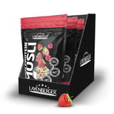 Layenberger 3K High Protein Müsli, 50% Eiweiß e 18% Kohlenidrato - Confezione singola (1X 390 G) - Schoko-Nuss Cereale Naty Shop 1.08 Kg (1 confezione) Rote Beeren Mix