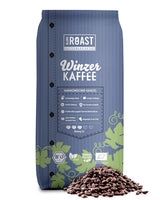 Blank Roast - BIO Winzer Kaffee 1000g - schonend mit Pfälzer Rebholz geröstet - ganze Kaffee-Bohnen aus Perù - 100% Arabica Röstung - schokoladig & nutig - säurearm